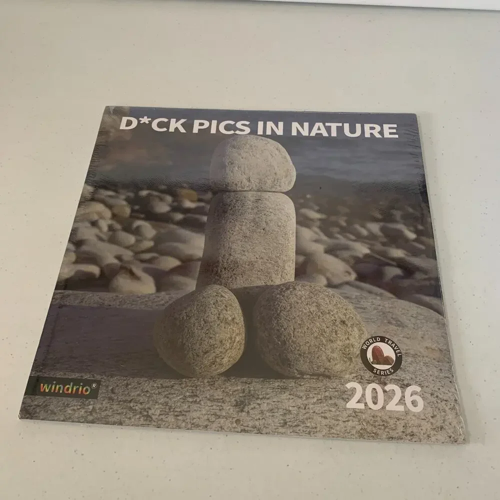 Nature's Dicks Calendar 2026 World Travel Series Brand New Sealed